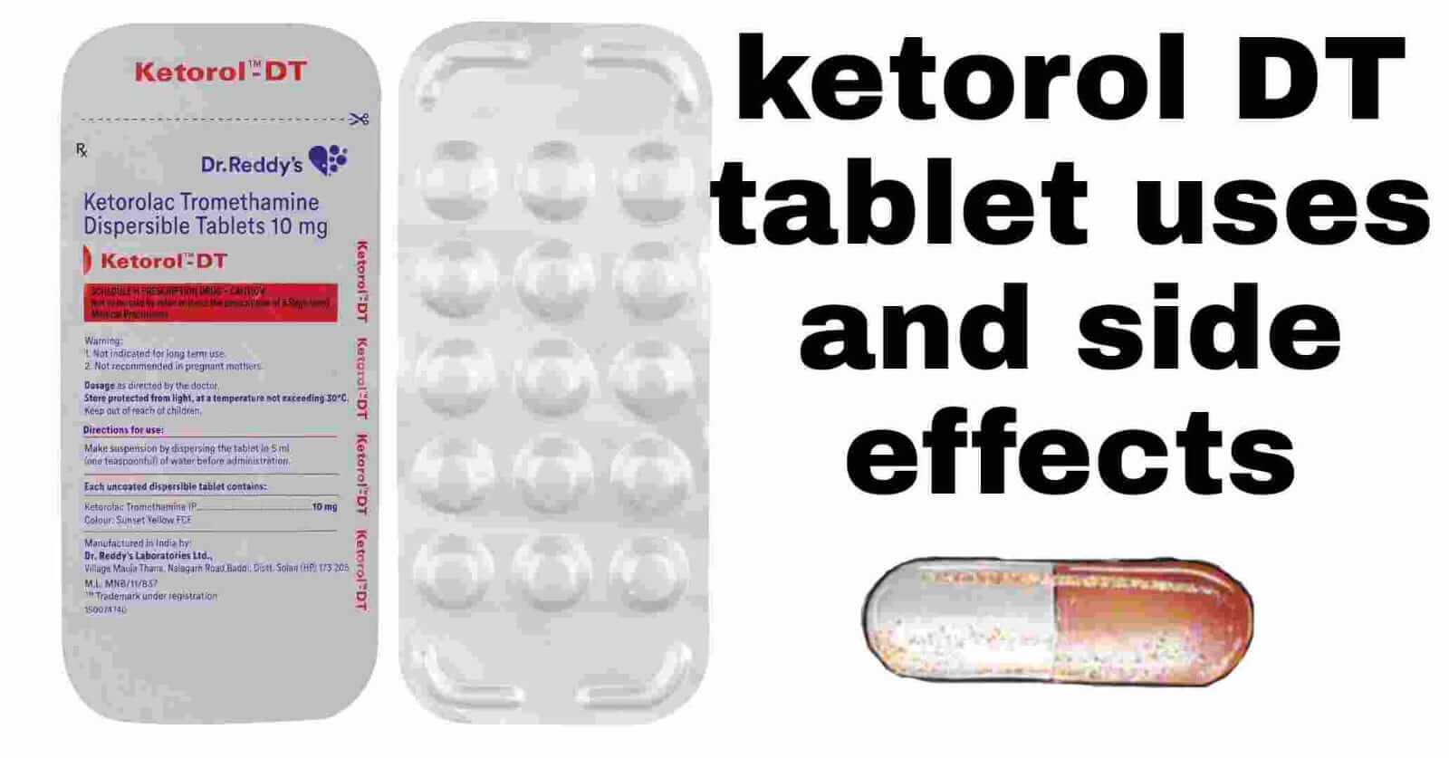 Ketorol DT Tablet Uses In Hindi