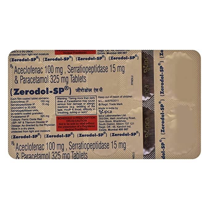Zerodol SP Uses In Hindi 